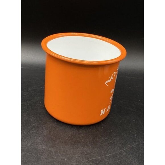 Kenny Chesney Orange White Metal Coffee Campfire Mug Cup No Shoes Nation - Picture 4 of 7